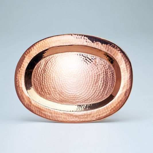 Thessaly Oval Copper Platter