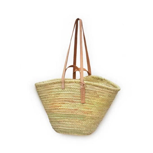 French Basket | Double Leather Handles