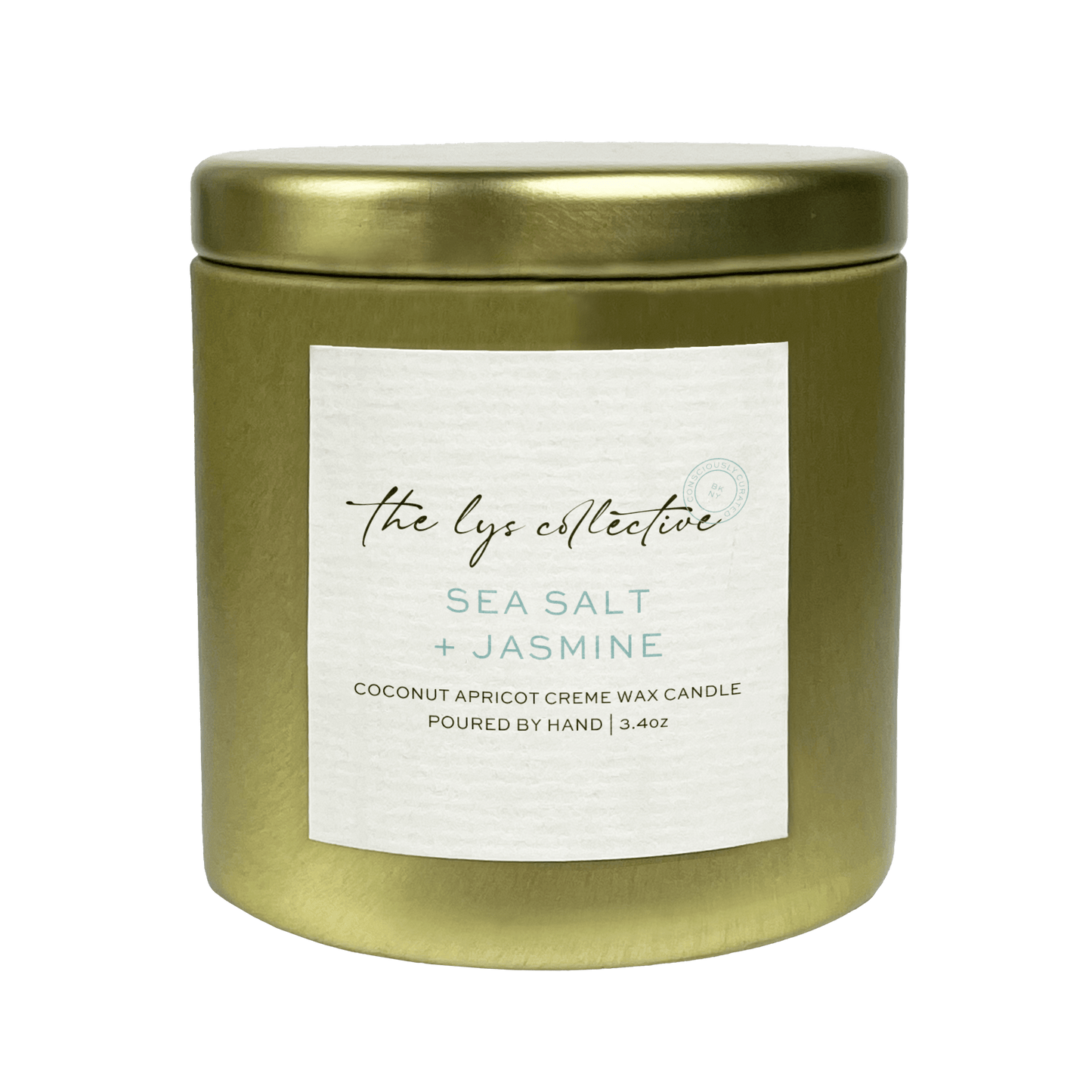The Lys Collective Candle | Sea Salt + Jasmine