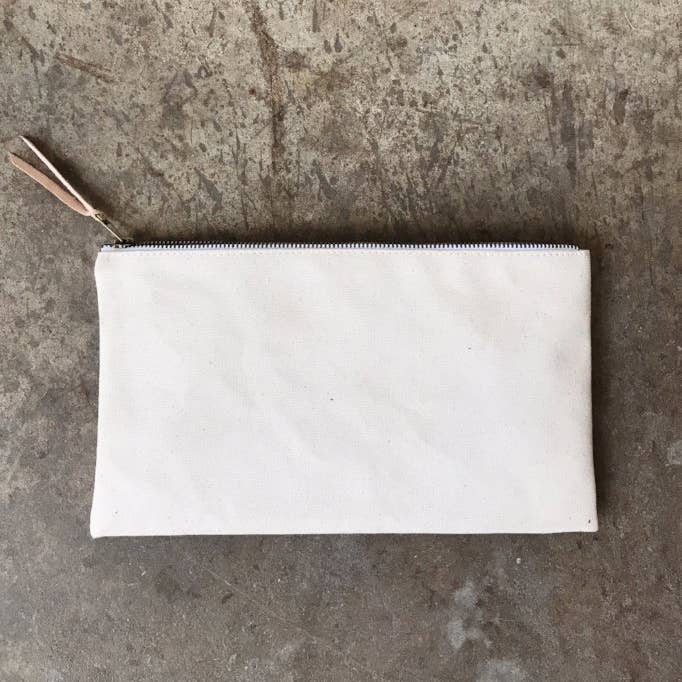 Forestbound Canvas Travel Clutch | ESCAPE